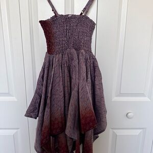 Paths of the Spirit Babydoll Dress/Top Flowy Boho Whimsy Fairy Romantic Gypsy SM